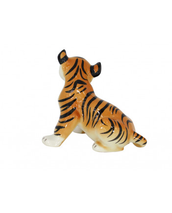 LOMONOSOV IMPERIAL PORCELAIN FIGURINE TIGER BABY