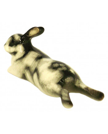 LOMONOSOV IMPERIAL PORCELAIN FIGURINE RABBIT EASTER BUNNY LAZY-BONES