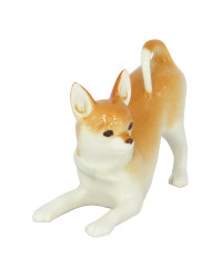 LOMONOSOV IMPERIAL PORCELAIN FIGURINE DOG CHIHUAHUA PLAYING