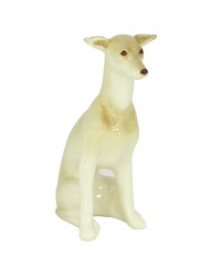 LOMONOSOV IMPERIAL PORCELAIN FIGURINE DOG ITALIAN GRAYHOUND