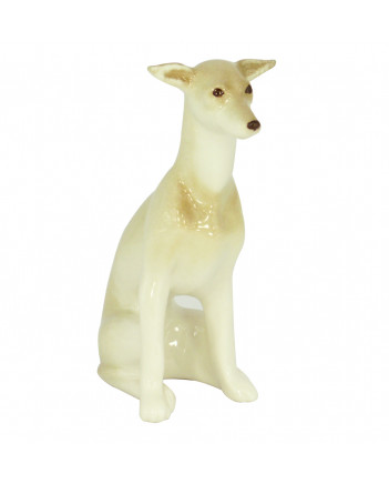 LOMONOSOV IMPERIAL PORCELAIN FIGURINE DOG ITALIAN GRAYHOUND
