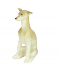 LOMONOSOV IMPERIAL PORCELAIN FIGURINE DOG ITALIAN GRAYHOUND