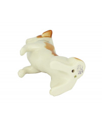 LOMONOSOV IMPERIAL PORCELAIN FIGURINE DOG JACK RASSEL STANDING