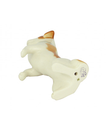 LOMONOSOV IMPERIAL PORCELAIN FIGURINE DOG JACK RASSEL STANDING