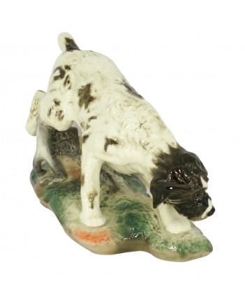 LOMONOSOV IMPERIAL PORCELAIN FIGURINE DOG GERMAN GRIFFON