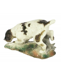 LOMONOSOV IMPERIAL PORCELAIN FIGURINE DOG GERMAN GRIFFON