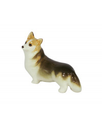 LOMONOSOV IMPERIAL PORCELAIN FIGURINE DOG WELSH CORGI