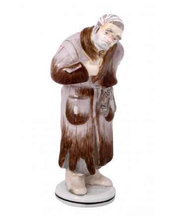 LOMONOSOV IMPERIAL PORCELAIN FIGURINE GOGOL DEAD SOULS Plushkin
