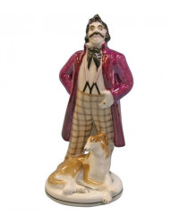 LOMONOSOV IMPERIAL PORCELAIN FIGURINE GOGOL DEAD SOULS Nozdryov