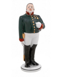 LOMONOSOV IMPERIAL PORCELAIN FIGURINE GOGOL GOVERNMENT INSPECTOR Mayor