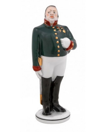 LOMONOSOV IMPERIAL PORCELAIN FIGURINE GOGOL GOVERNMENT INSPECTOR Mayor
