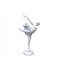 LOMONOSOV IMPERIAL PORCELAIN FIGURINE BALLET SWAN LAKE Galina Ulanova WHITE