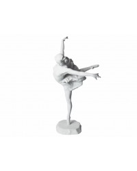 LOMONOSOV IMPERIAL PORCELAIN FIGURINE BALLET SWAN LAKE Galina Ulanova WHITE