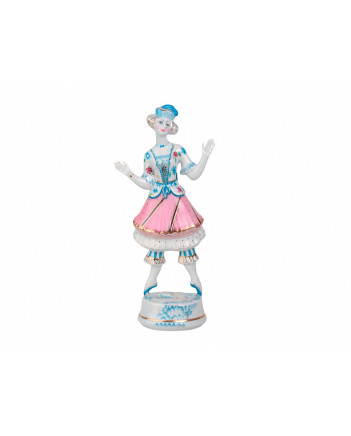 LOMONOSOV IMPERIAL PORCELAIN FIGURINE BALLET PETRUSHKA DANCER