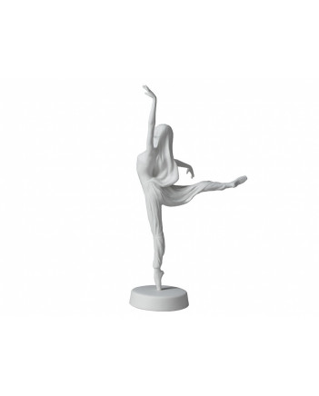 LOMONOSOV IMPERIAL PORCELAIN FIGURINE BALLET LA BAYADÈRE Ulyana Lopatkina WHITE