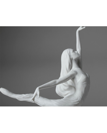 LOMONOSOV IMPERIAL PORCELAIN FIGURINE BALLET LA BAYADÈRE Ulyana Lopatkina WHITE