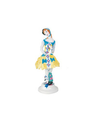LOMONOSOV IMPERIAL PORCELAIN FIGURINE COLUMBINA
