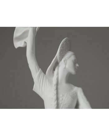 LOMONOSOV IMPERIAL PORCELAIN FIGURINE BALLET SWAN LAKE Ulyana Lopatkina WHITE