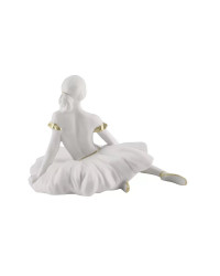LOMONOSOV IMPERIAL PORCELAIN FIGURINE BALLET DANCER STUDENT REPETITION
