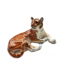 LOMONOSOV IMPERIAL PORCELAIN FIGURINE TIGER CAESAR