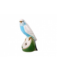 LOMONOSOV IMPERIAL PORCELAIN FIGURINE BIRD BUDGERIGAR GOSHA