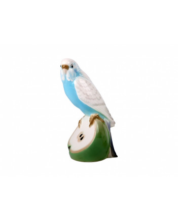 LOMONOSOV IMPERIAL PORCELAIN FIGURINE BIRD BUDGERIGAR GOSHA
