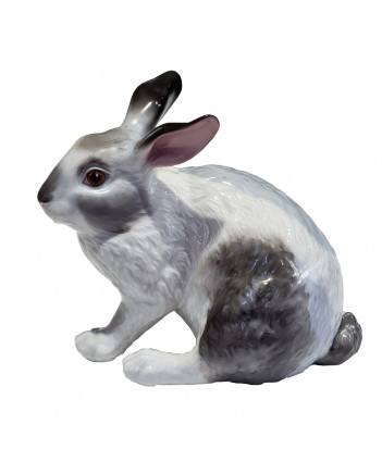 LOMONOSOV IMPERIAL PORCELAIN FIGURINE RABBIT EASTER BUNNY SWEETIE
