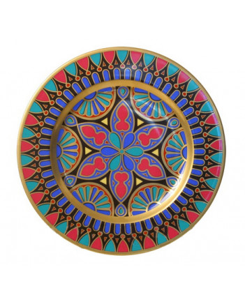 LOMONOSOV IMPERIAL PORCELAIN DECORATIVE WALL PLATE GOTHIC-4 265 mm 10.4"