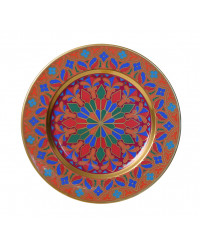 LOMONOSOV IMPERIAL PORCELAIN DECORATIVE WALL PLATE GOTHIC-6 265 mm 10.4"