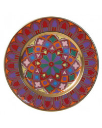 LOMONOSOV IMPERIAL PORCELAIN DECORATIVE WALL PLATE GOTHIC-8 265 mm 10.4"