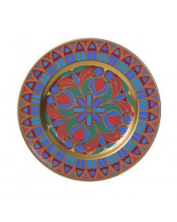 LOMONOSOV IMPERIAL PORCELAIN DECORATIVE WALL PLATE GOTHIC-10 265 mm 10.4"