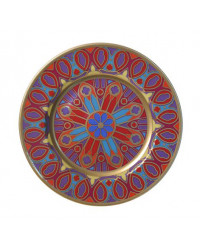 LOMONOSOV IMPERIAL PORCELAIN DECORATIVE WALL PLATE GOTHIC-11 265 mm 10.4"