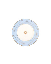 LOMONOSOV IMPERIAL PORCELAIN DINNER PLATE AZURE BLUE 20 cm 7.9"