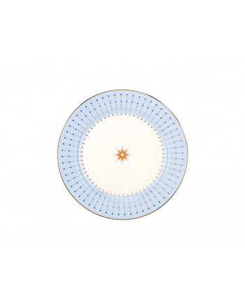 LOMONOSOV IMPERIAL PORCELAIN DINNER PLATE AZURE BLUE 20 cm 7.9"