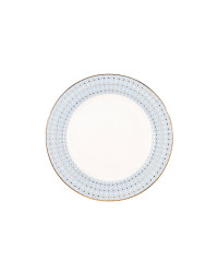 LOMONOSOV IMPERIAL PORCELAIN DINNER PLATE AZURE v.2 SMOOTH 27 cm 10.6"