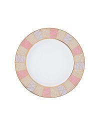 LOMONOSOV IMPERIAL PORCELAIN DINNER PLATE FROSTY FAIRYTALE SMOOTH 27 cm 10.6"