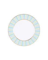 LOMONOSOV IMPERIAL PORCELAIN DINNER PLATE DUBLIN 21.5 cm 8.5"