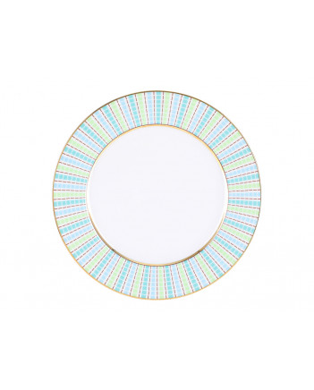 LOMONOSOV IMPERIAL PORCELAIN DINNER PLATE DUBLIN 21.5 cm 8.5"