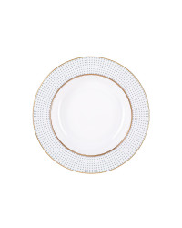 LOMONOSOV IMPERIAL PORCELAIN DINNER PLATE DUBLIN DEEP 22.5 cm 8.9"