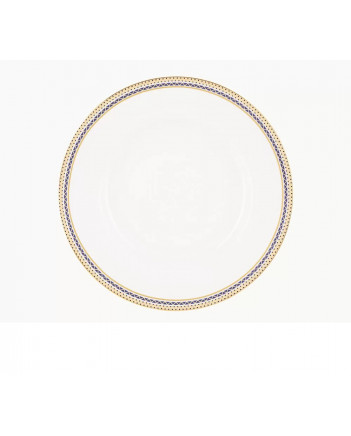 LOMONOSOV IMPERIAL PORCELAIN DINNER PLATE RUSSIAN STYLE SMOOTH 20 cm 7.9"