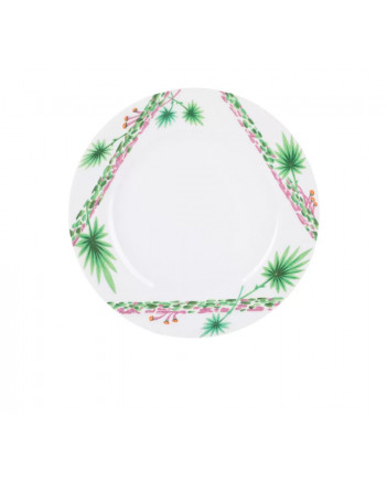 LOMONOSOV IMPERIAL PORCELAIN DINNER PLATE JUNGLE 21.5 cm 8.5"