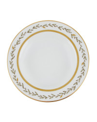 LOMONOSOV IMPERIAL PORCELAIN DINNER PLATE DEEP JADE BACKGROUND 22.5 cm 8.9"