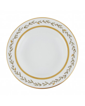 LOMONOSOV IMPERIAL PORCELAIN DINNER PLATE DEEP JADE BACKGROUND 22.5 cm 8.9"