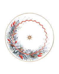 LOMONOSOV IMPERIAL PORCELAIN DINNER PLATE KALENDA 20 cm 7.9"