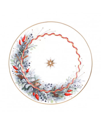 LOMONOSOV IMPERIAL PORCELAIN DINNER PLATE KALENDA 20 cm 7.9"
