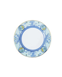 LOMONOSOV IMPERIAL PORCELAIN DINNER PLATE AZZURRO 27 Cm 10.6"