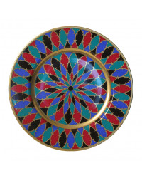 LOMONOSOV IMPERIAL PORCELAIN DECORATIVE WALL PLATE GOTHIC-3 265 mm 10.4"
