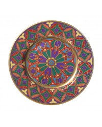LOMONOSOV IMPERIAL PORCELAIN DECORATIVE WALL PLATE GOTHIC-9 265 mm 10.4"