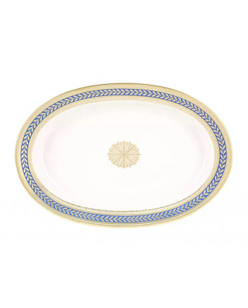 LOMONOSOV IMPERIAL PORCELAIN DINNER SET ALEXANDRIA GOLDEN 24 items