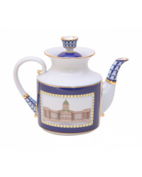 LOMONOSOV IMPERIAL PORCELAIN TEAPOT CLASSIC OF PETERSBURG 860 ml 29 OZ